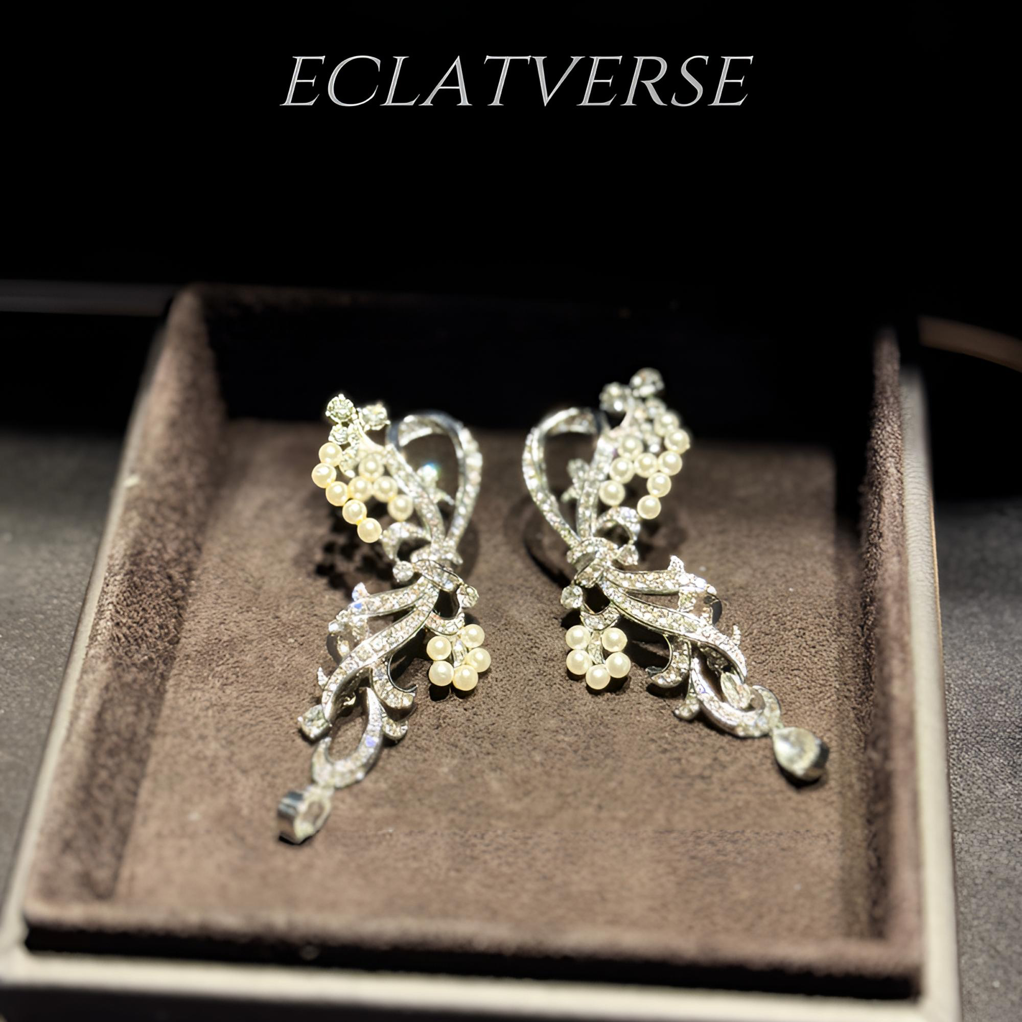 铜合金仿水晶耳饰 铜合金仿水晶耳饰9056