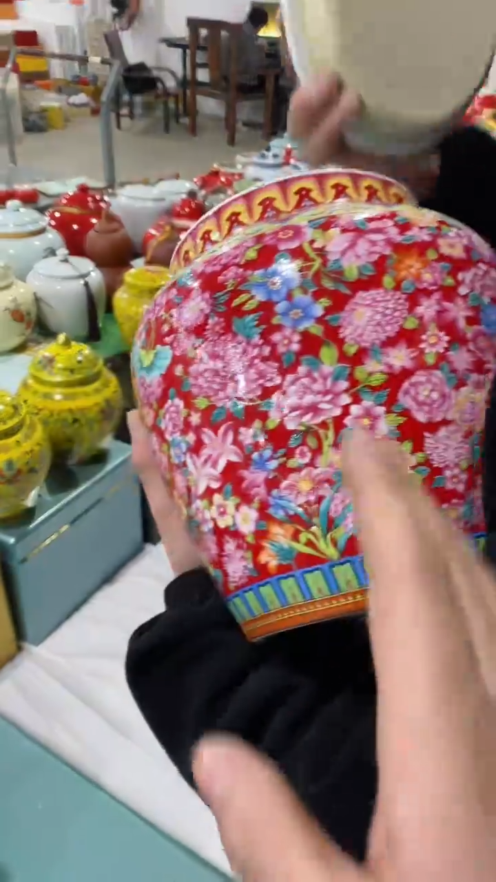 【闪购商品】罐陶瓷茶叶罐存茶罐密封罐红茶绿茶储存罐