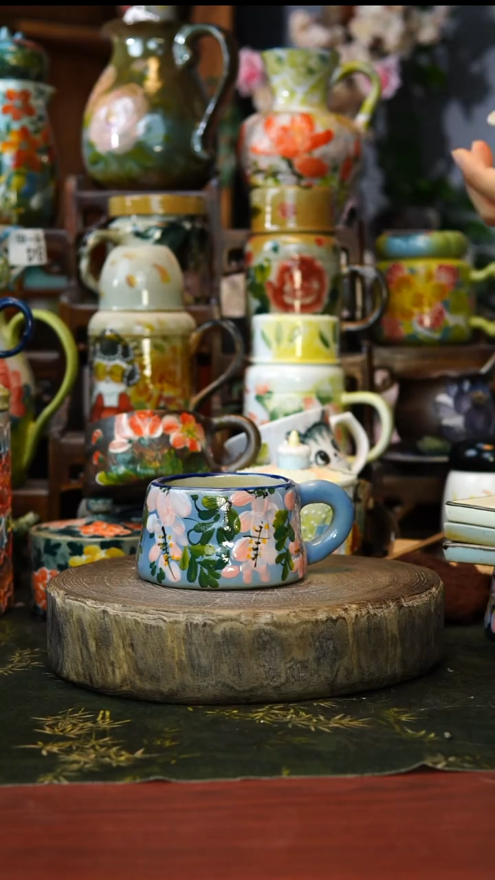 陶瓷177号景德镇手工手绘釉下彩陶瓷