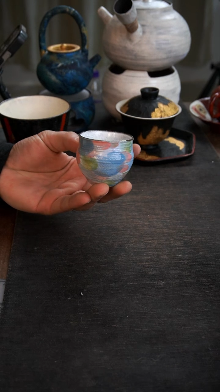 【闪购商品】其他粉引手绘杯840小康茶器