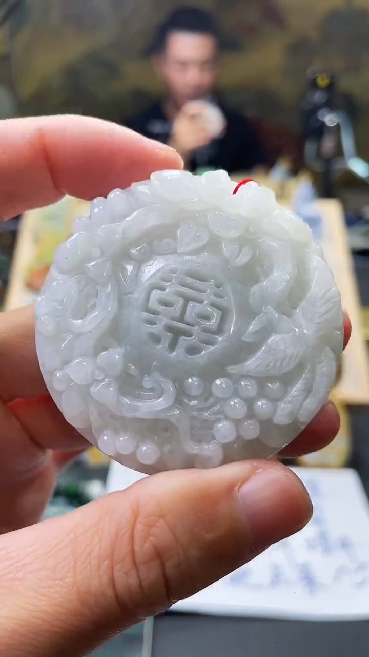 颈饰未镶嵌翡翠金澜翡翠12.07
