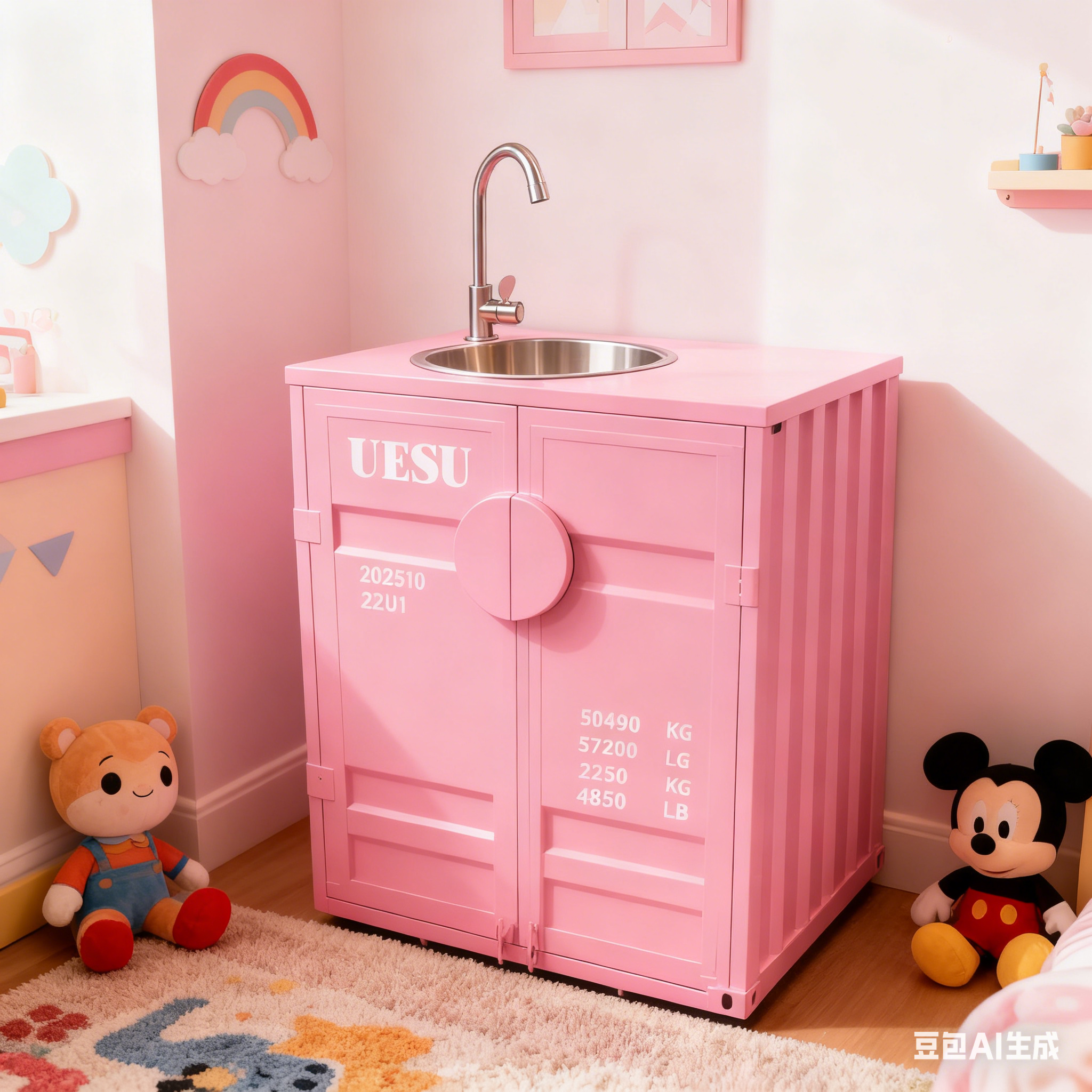 集装箱洗手盆工业酒吧餐厅复古卫生间创意洗手台洗漱洗手池一体