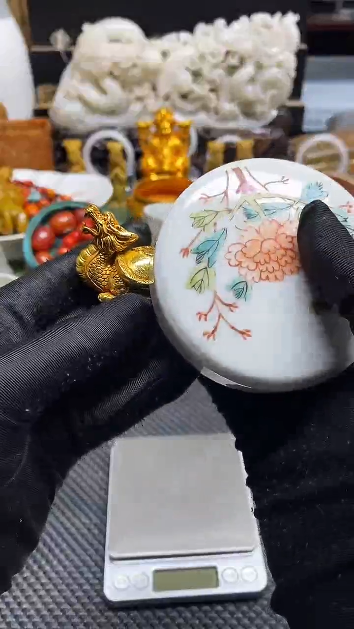 【闪购商品】瓷片瓷器瓷片 摆件1个