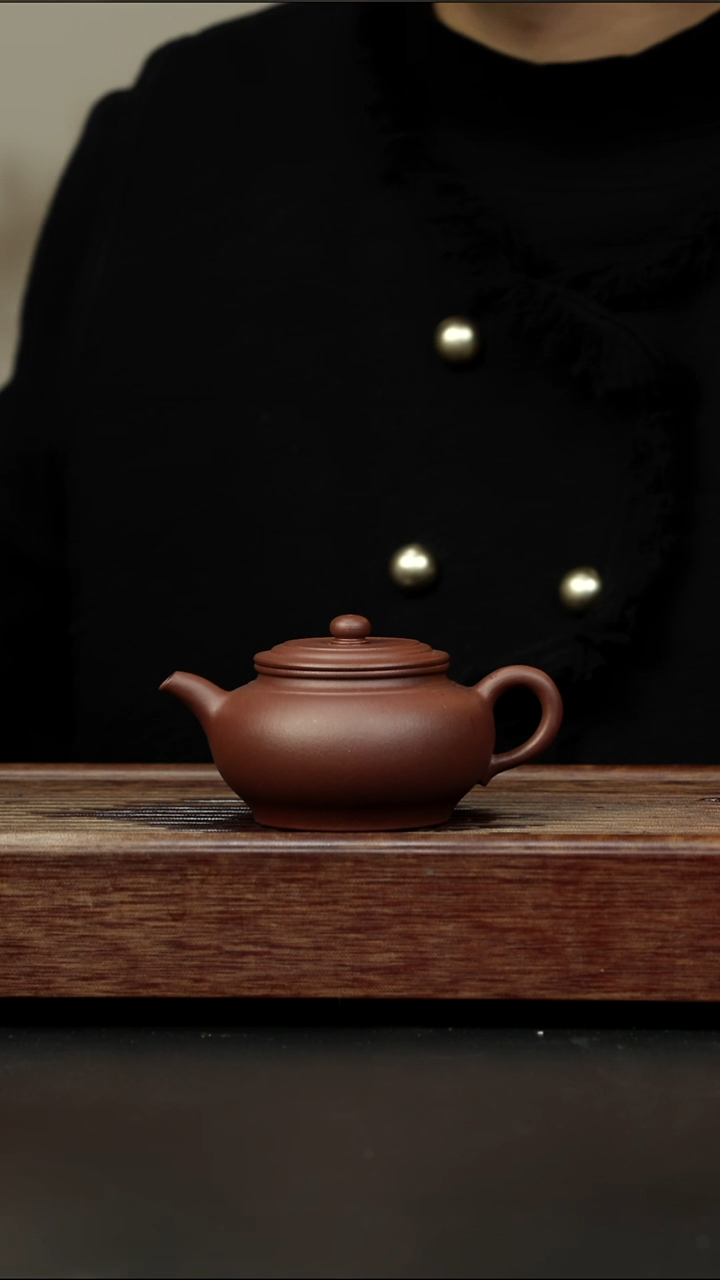 茶壶紫砂老紫泥 彬风