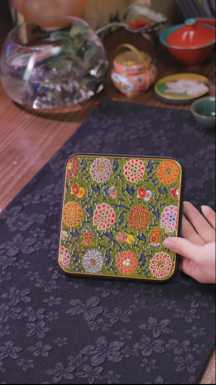 壹藏贰宝锦上添花大垫子一片