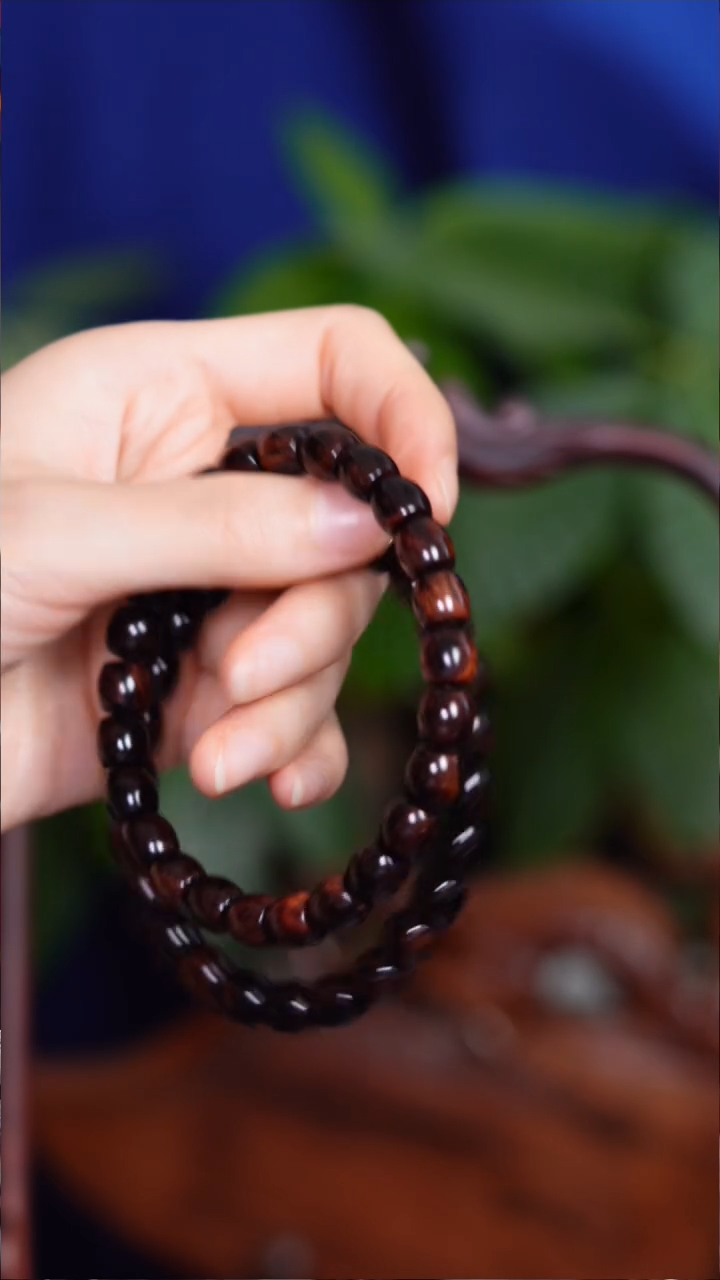 手串/手链黄花梨/降香黄檀老料紫油梨直切1.0