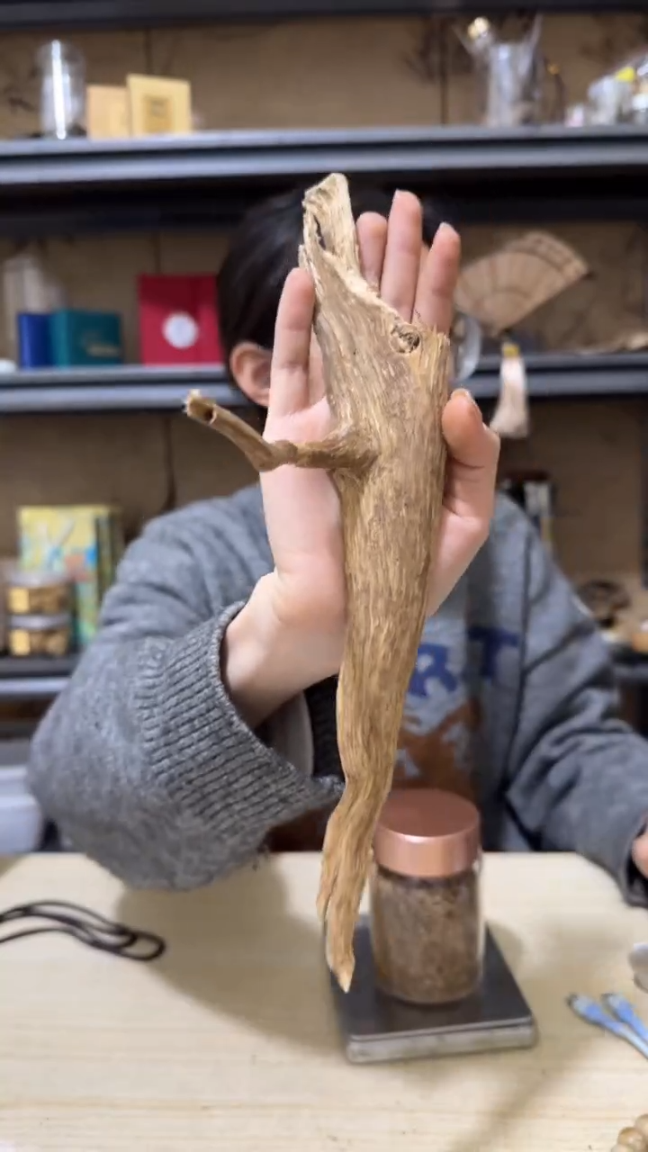 【闪购商品】沉香摆件9号海南根部野料10克+