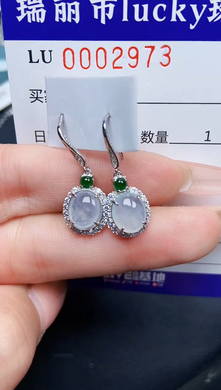 【闪购商品】翡翠颈饰银S925镶嵌2973