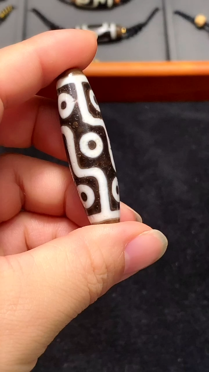 【闪购商品】玛瑙/玉髓单珠未镶嵌九眼