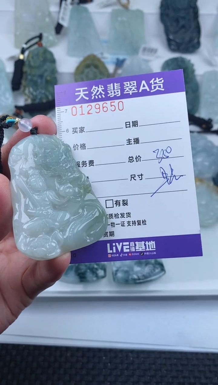 【闪购商品】翡翠颈饰未镶嵌         650