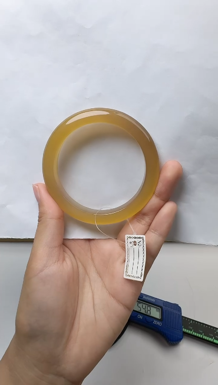 【闪购商品】玛瑙/玉髓手镯未镶嵌54/55圈口 YY