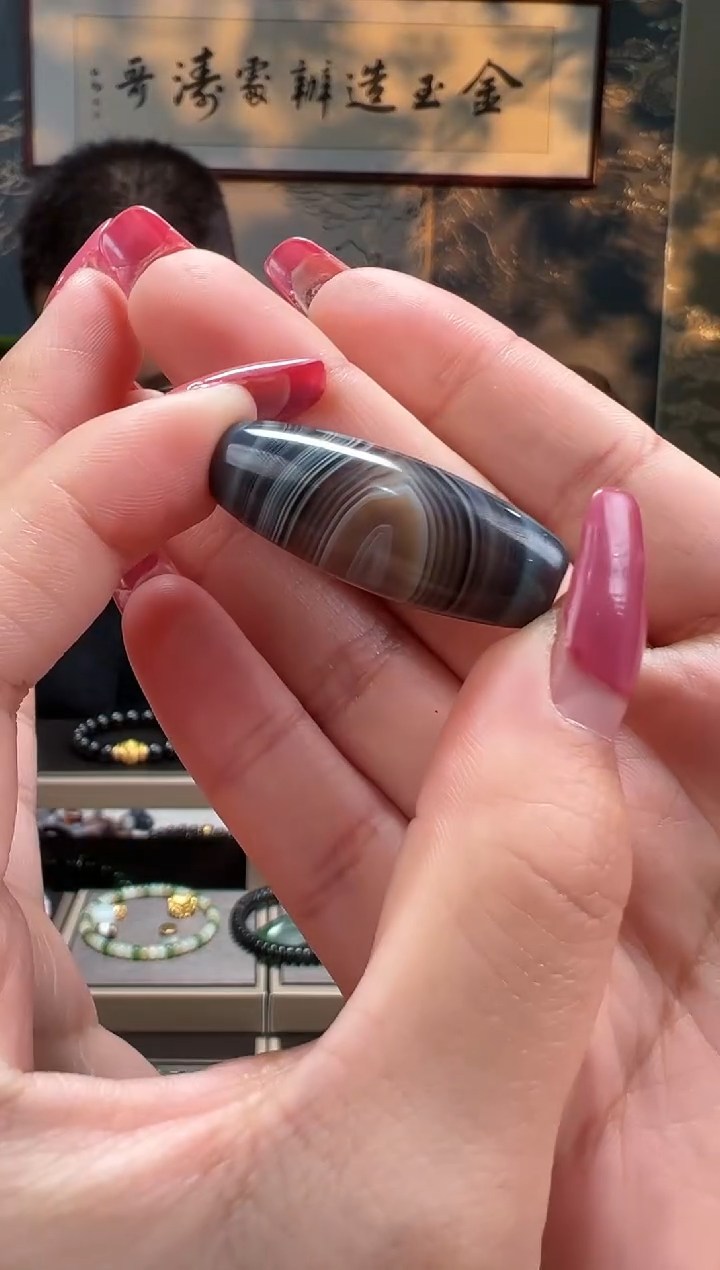 【闪购商品】玛瑙/玉髓珠子未镶嵌锁骨链