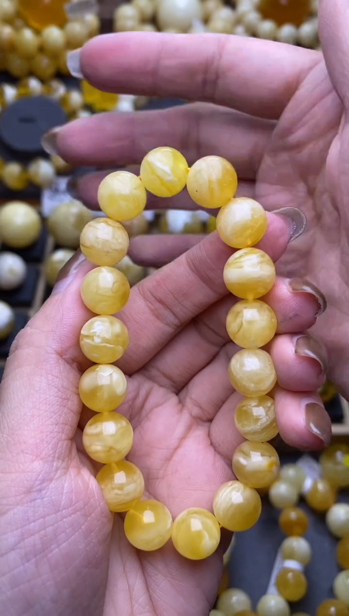 【闪购商品】琥珀裸石未镶嵌大小姐珠宝严选101