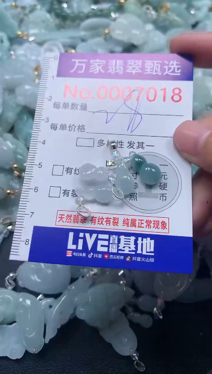 颈饰未镶嵌翡翠7018