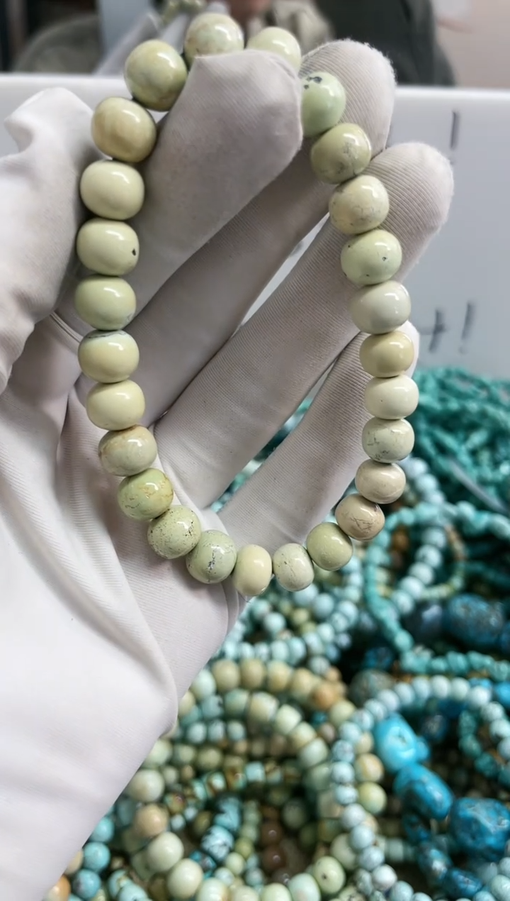 【闪购商品】绿松石珠宝奇石未镶嵌9mm+