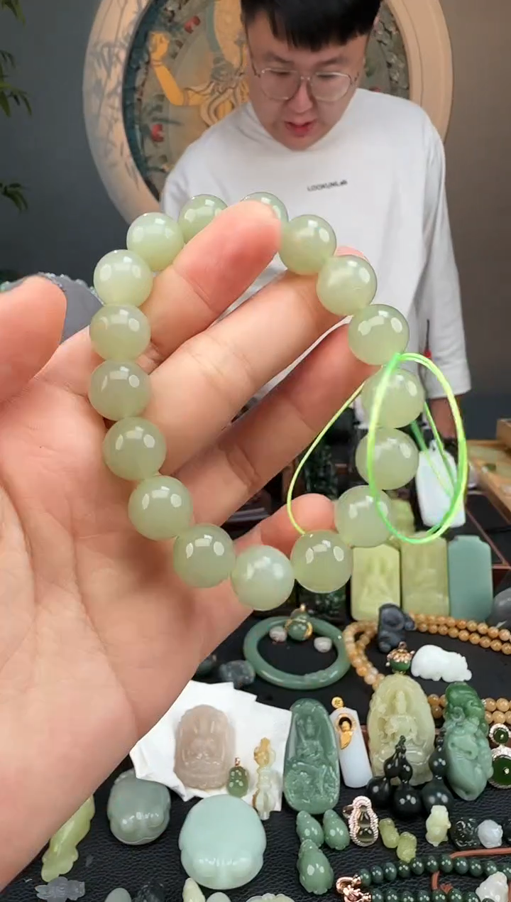 颈饰未镶嵌和田玉和田玉