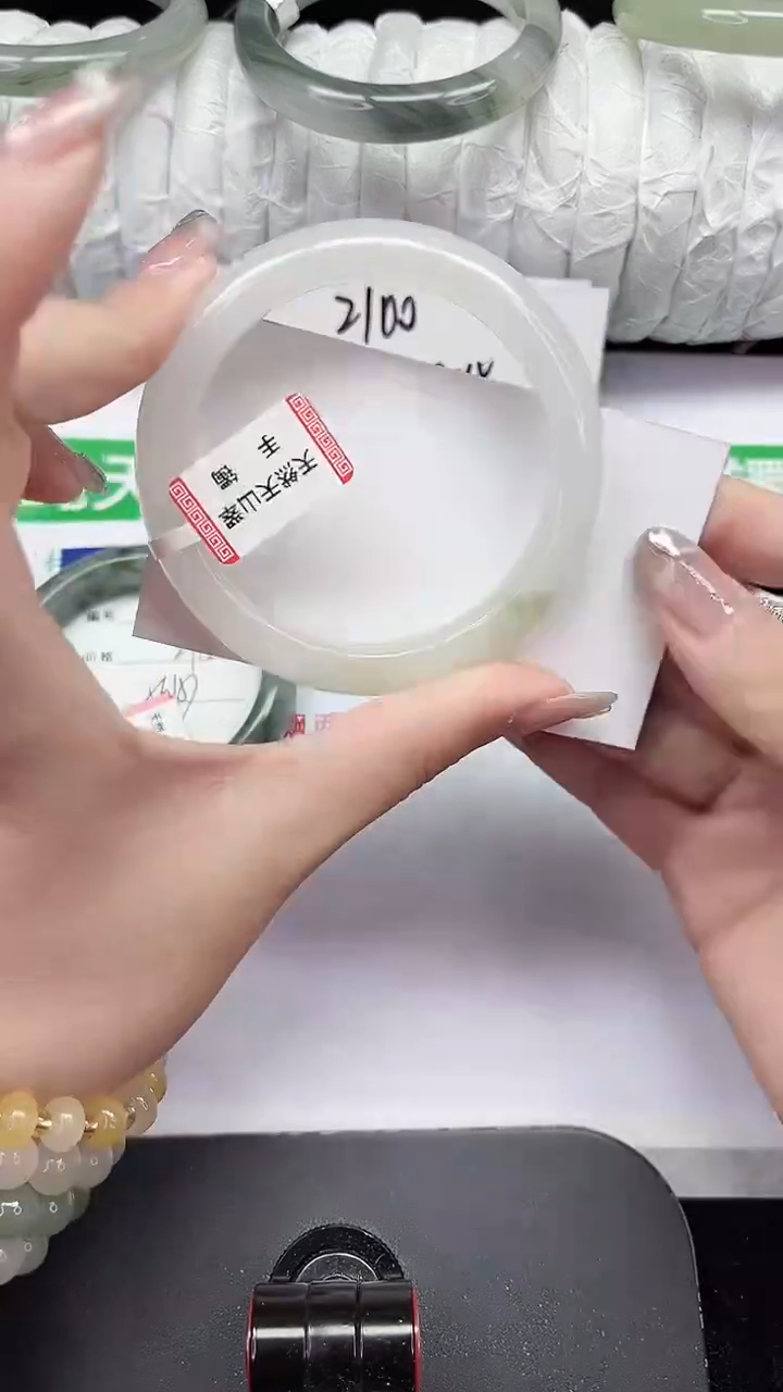 未镶嵌手镯石英质玉304-55/56