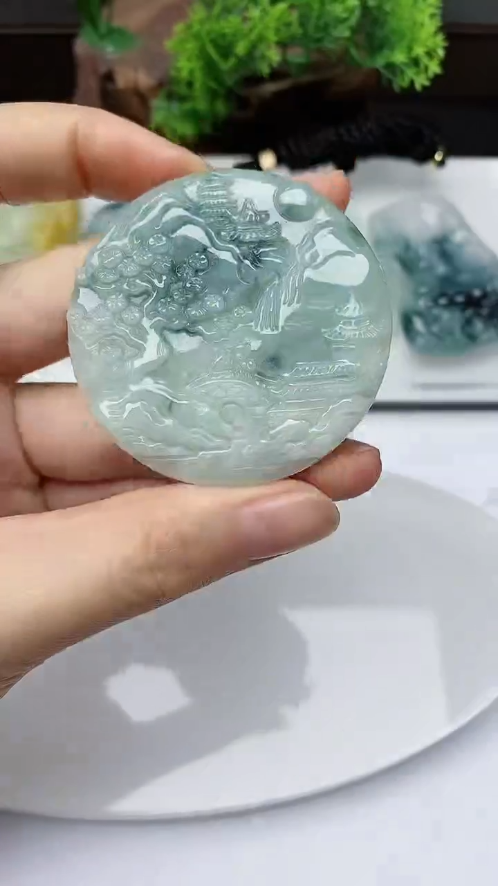 【闪购商品】翡翠颈饰未镶嵌          