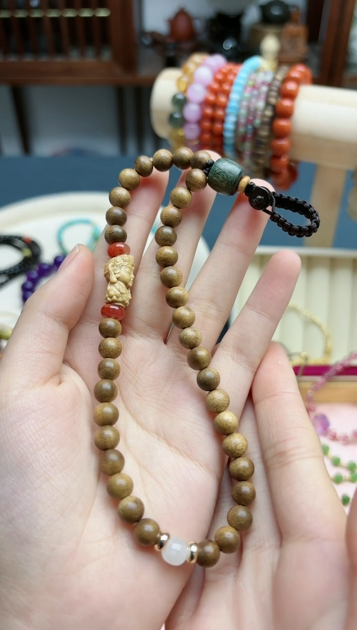 【闪购商品】南红玛瑙挂件未镶嵌南红7.5mm挂件*1 DS