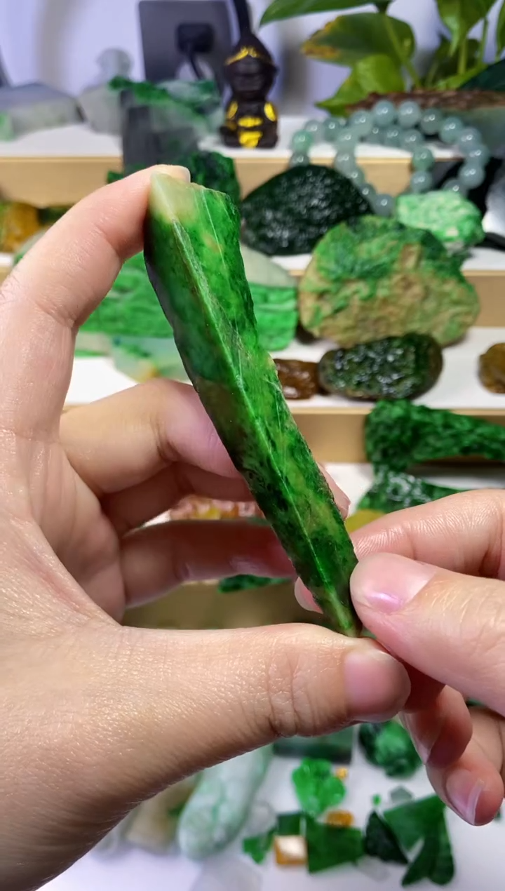 颈饰未镶嵌翡翠珠*005天然翡翠
