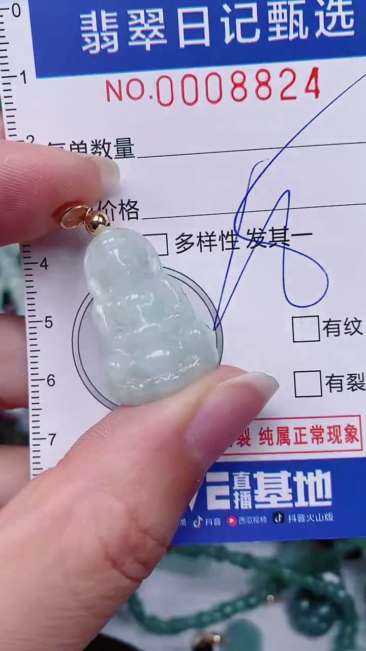 【闪购商品】翡翠颈饰未镶嵌00008824