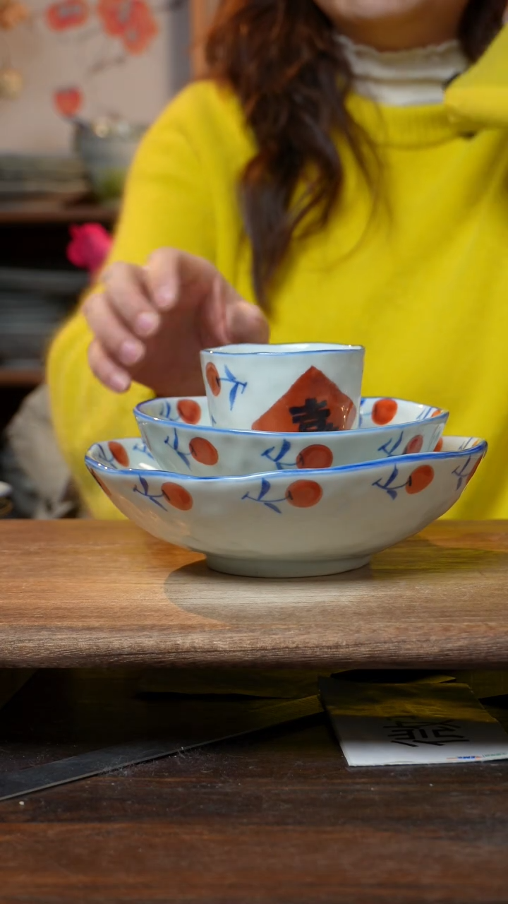 【闪购商品】瓷片福利  高温釉下彩手工手绘