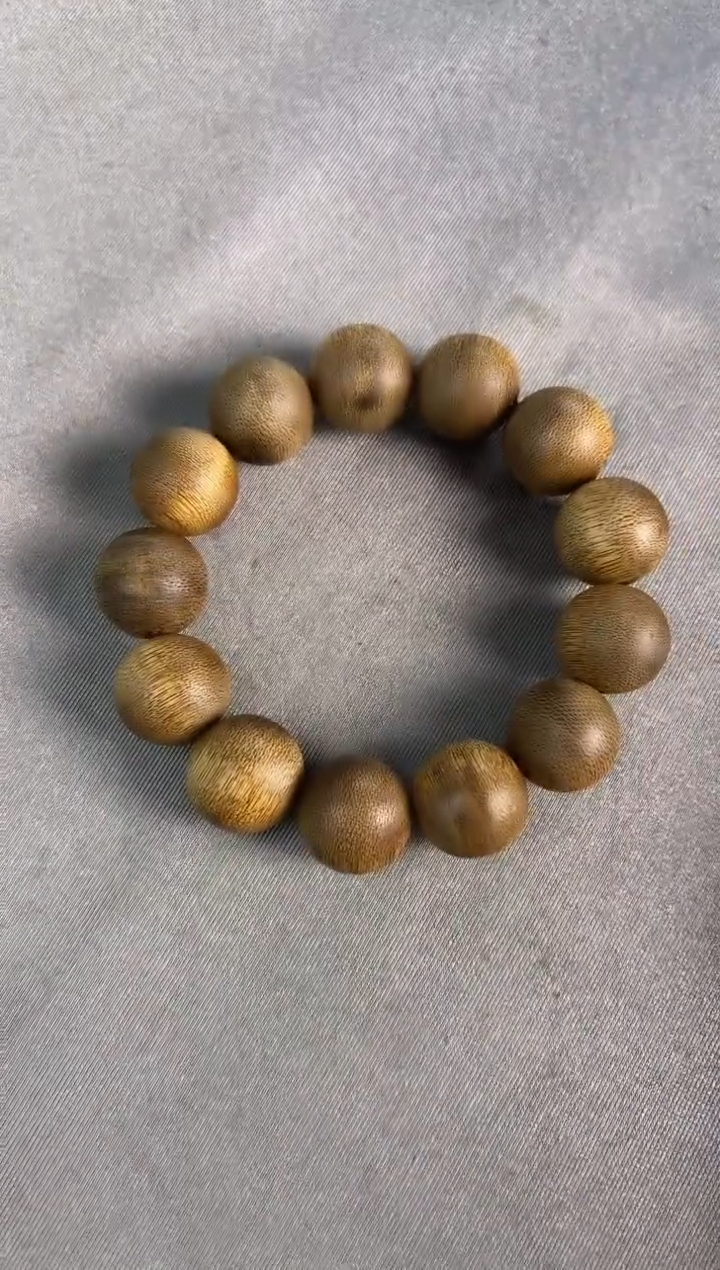 手串沉香黄油格18圆珠单圈多样性发一