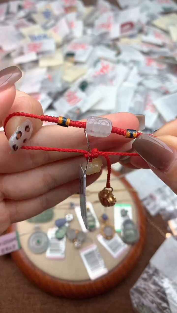 银S925镶嵌挂件翡翠—