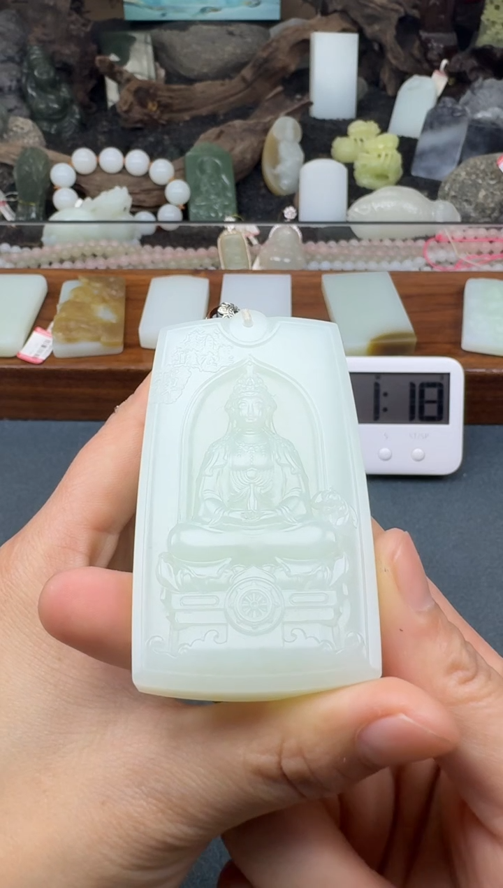 【闪购商品】和田玉未镶嵌颈饰多多