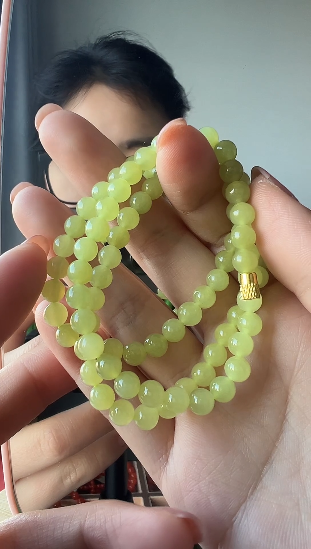 【闪购商品】和田玉（黄玉）手链合金和田玉黄口手链