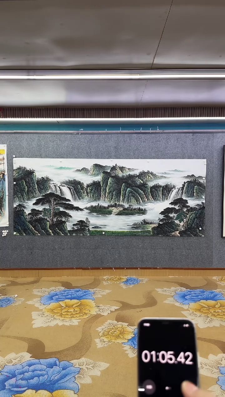 【闪购商品】绘画M邵明义-大丈二-山水国画