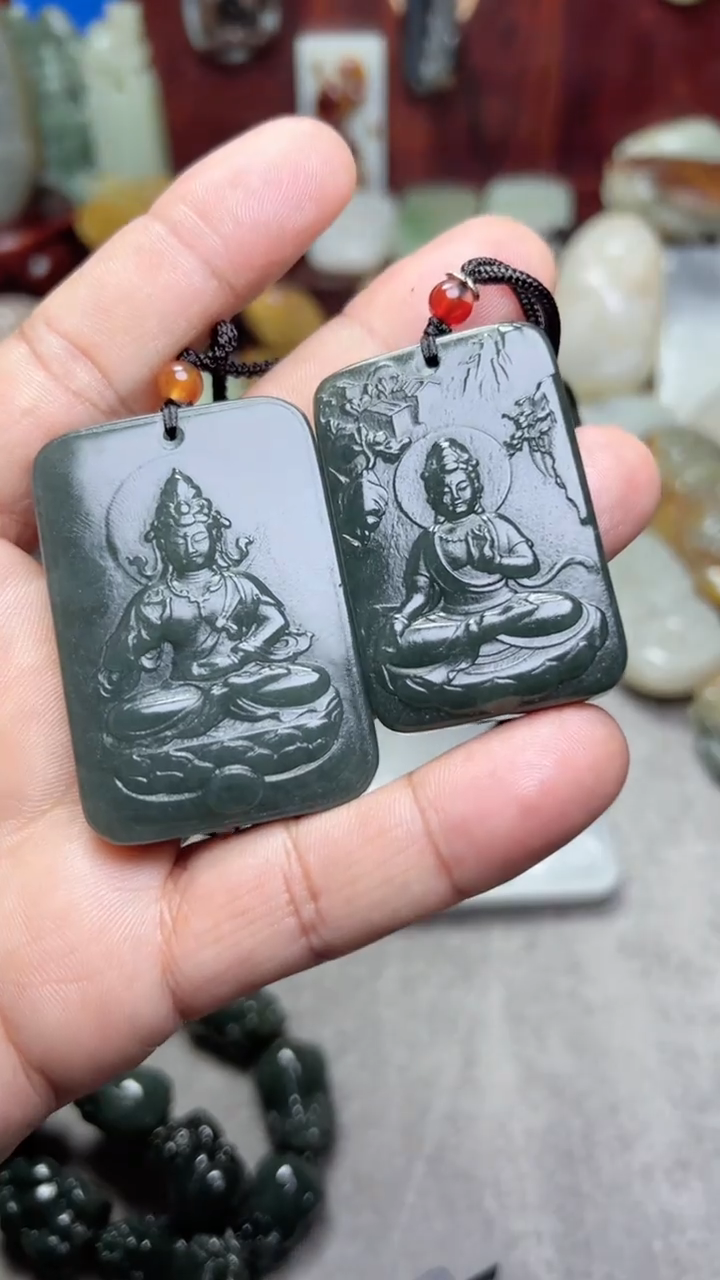 【闪购商品】和田玉挂件未镶嵌2