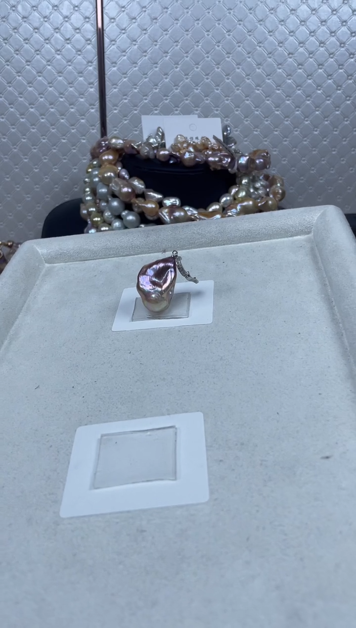 未镶嵌吊坠淡水珍珠【纯恬珍珠】