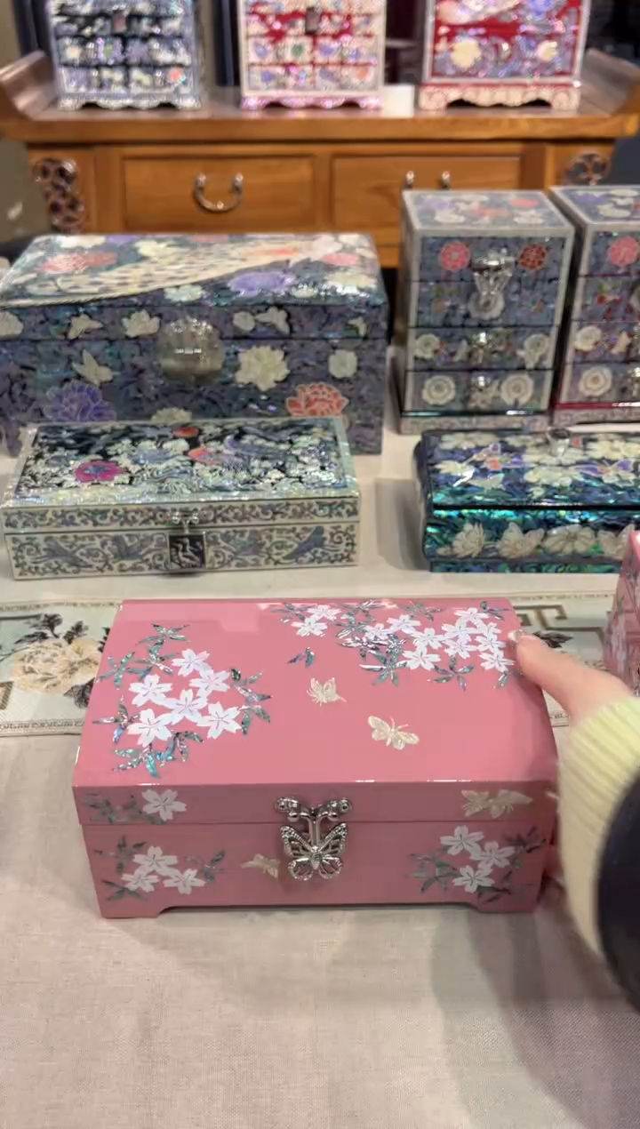 【闪购商品】微瑕不退换暗扣满贝·弘贝雅螺钿漆器文化馆