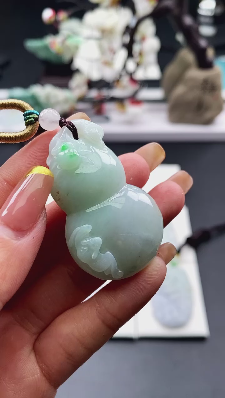 【闪购商品】翡翠颈饰未镶嵌天然缅甸A货翡翠