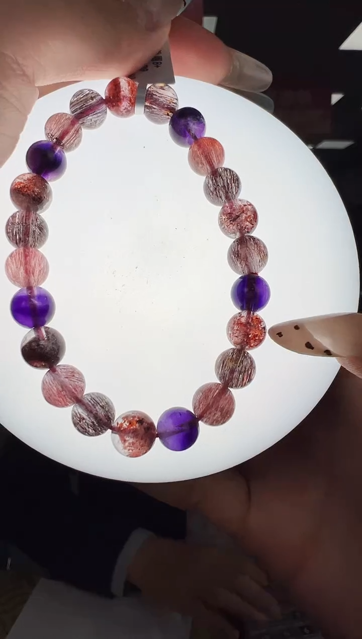 【闪购商品】水晶手链未镶嵌B33 gck约8mm