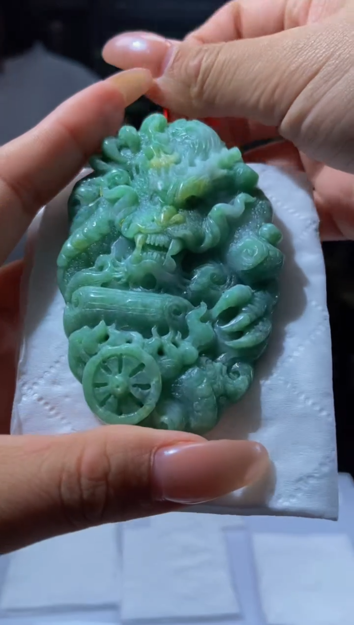 【闪购商品】定制翡翠未镶嵌XLJ毛货翡翠XA00073