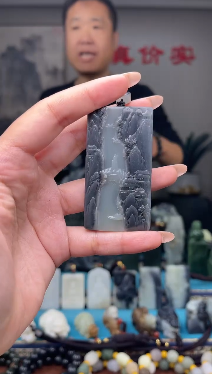 未镶嵌和田玉挂件1