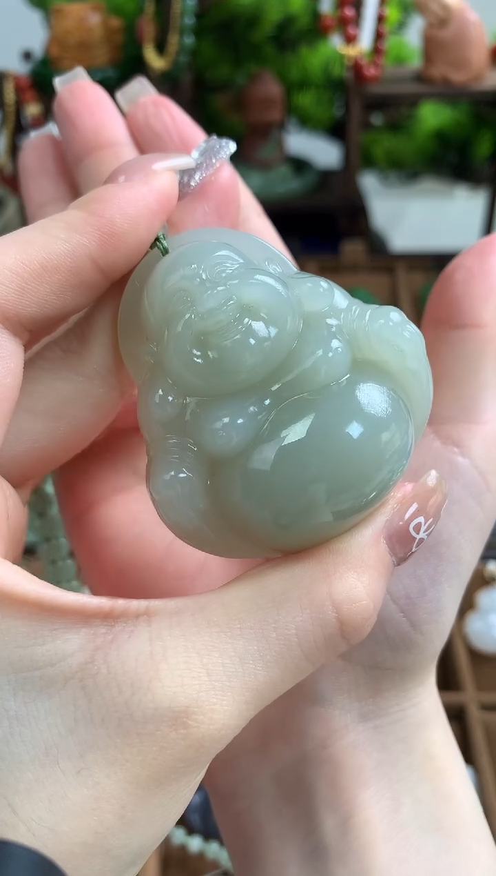 【闪购商品】和田玉颈饰未镶嵌吊坠50mm