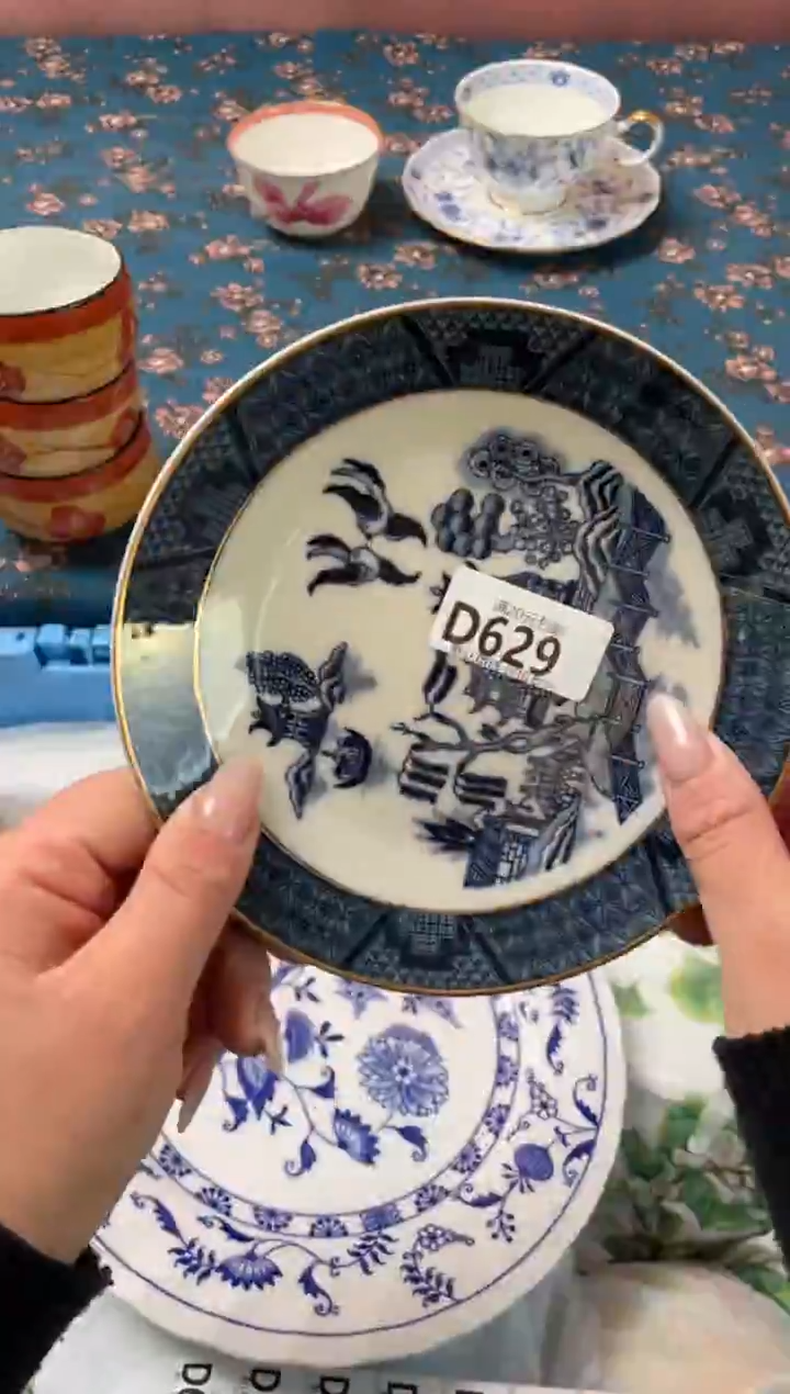 瓷片暖***意瓷器瓷器D629