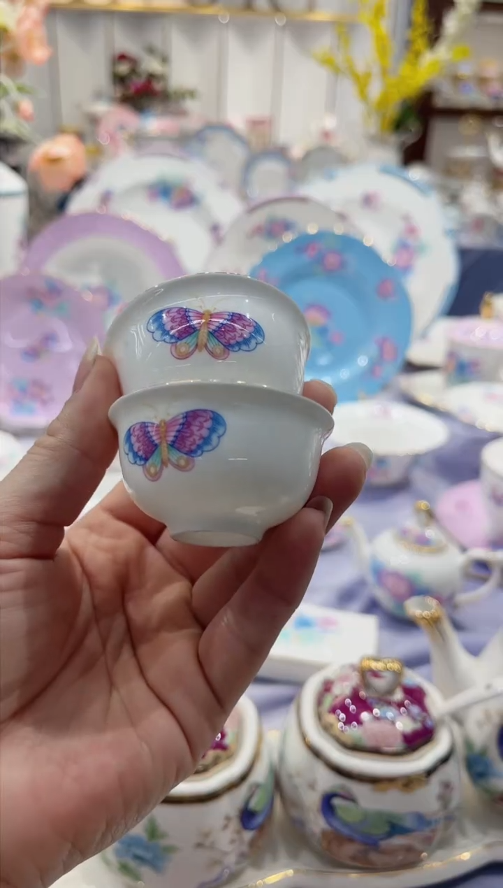 【闪购商品】骨瓷2个茶杯