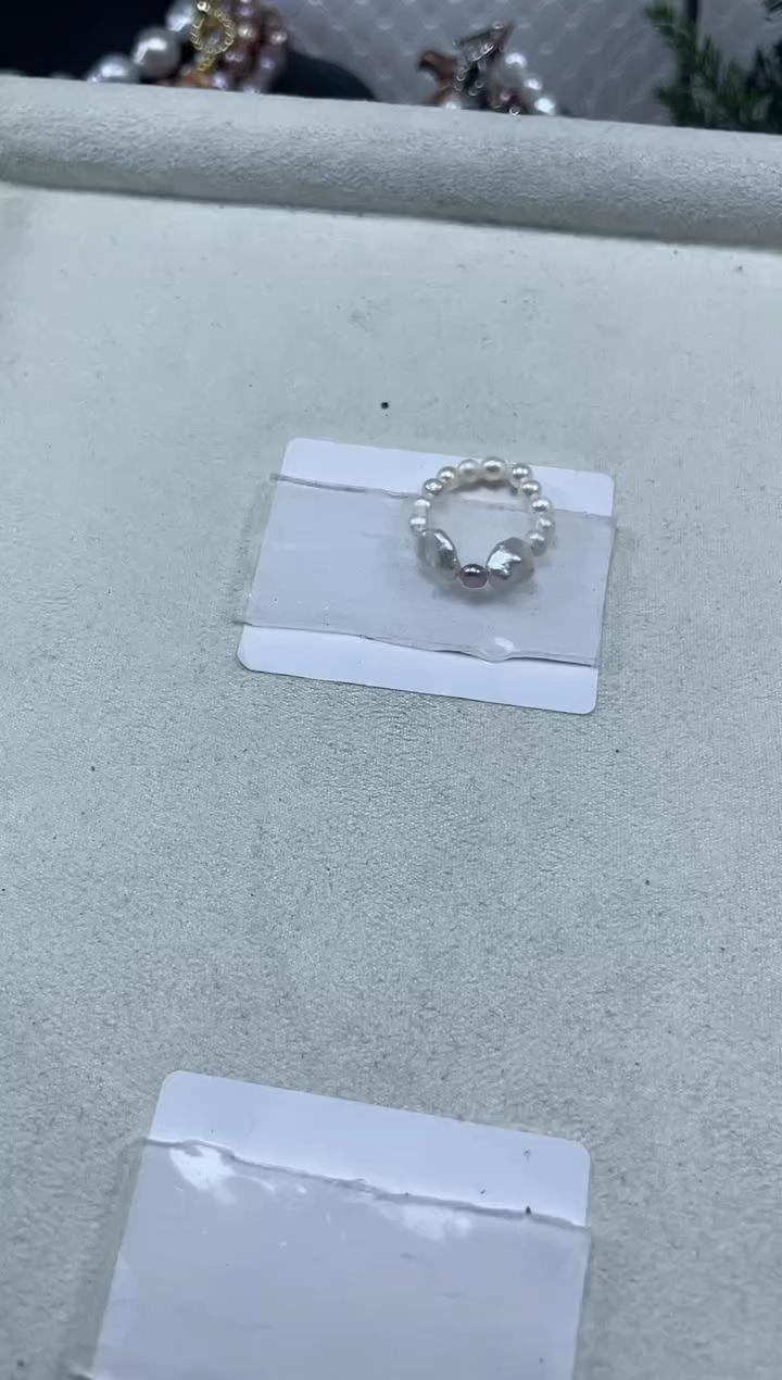 【闪购商品】淡水珍珠戒指未镶嵌【纯恬珍珠】