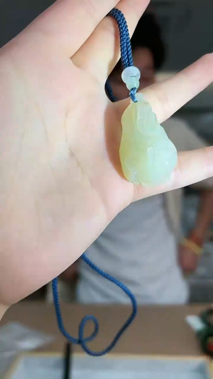 【闪购商品】和田玉白菜未镶嵌吊坠