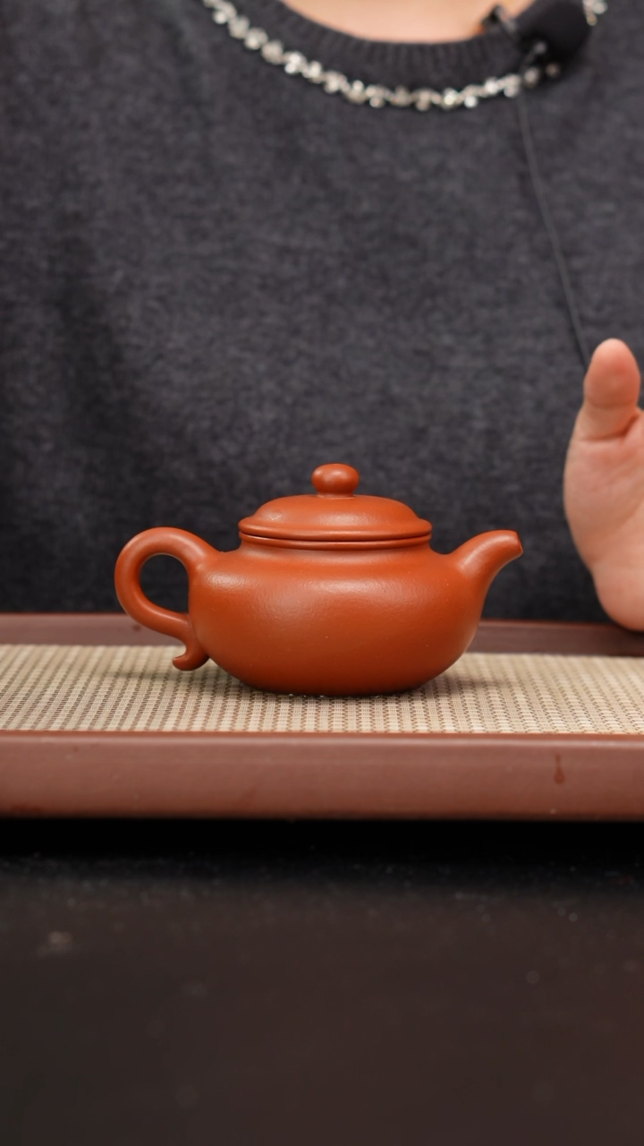 【闪购商品】紫砂茶壶全手工黄龙山朱泥仿古240