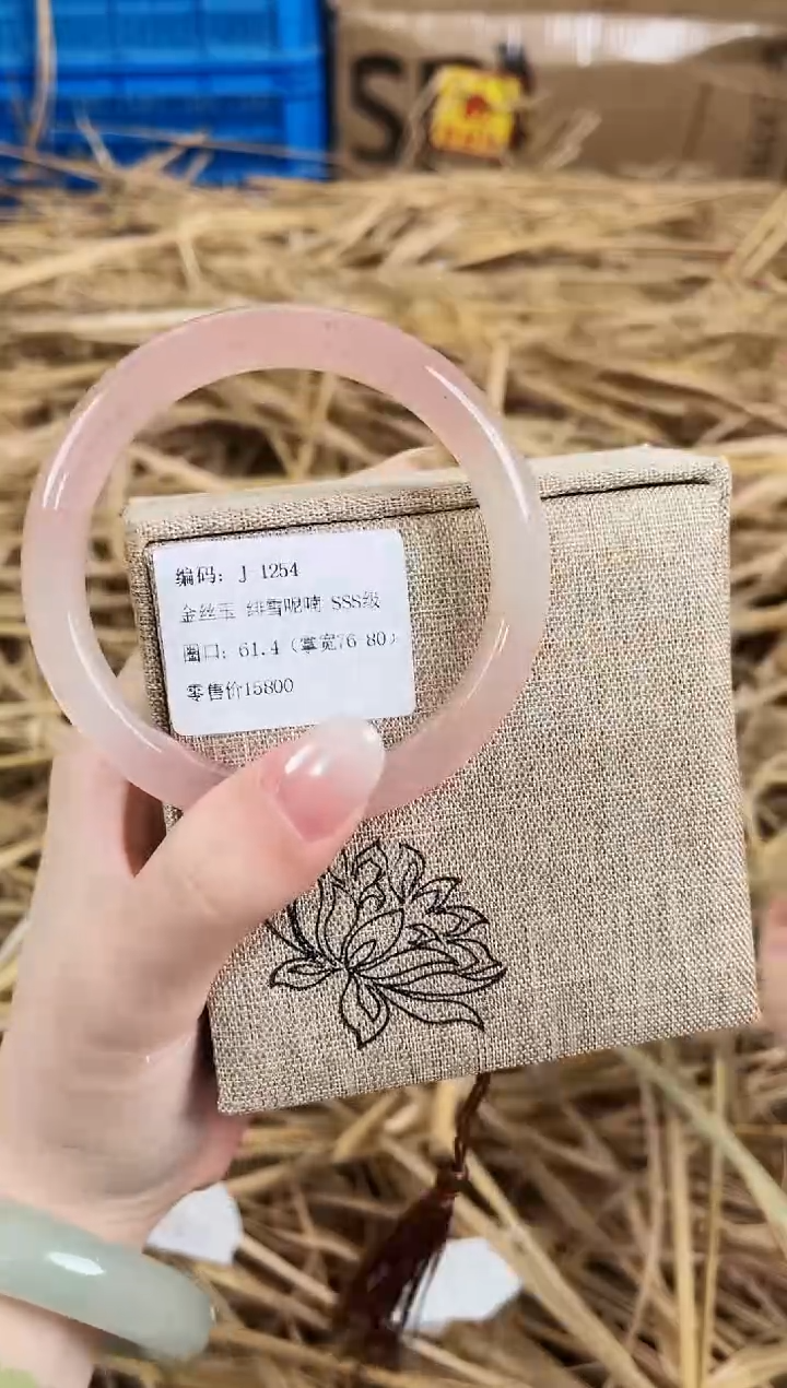 未镶嵌手镯石英质玉J1254