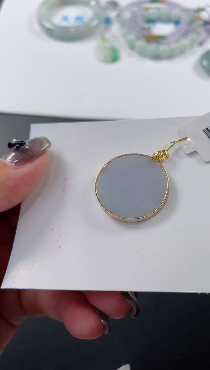 颈饰未镶嵌翡翠基地发货H2774