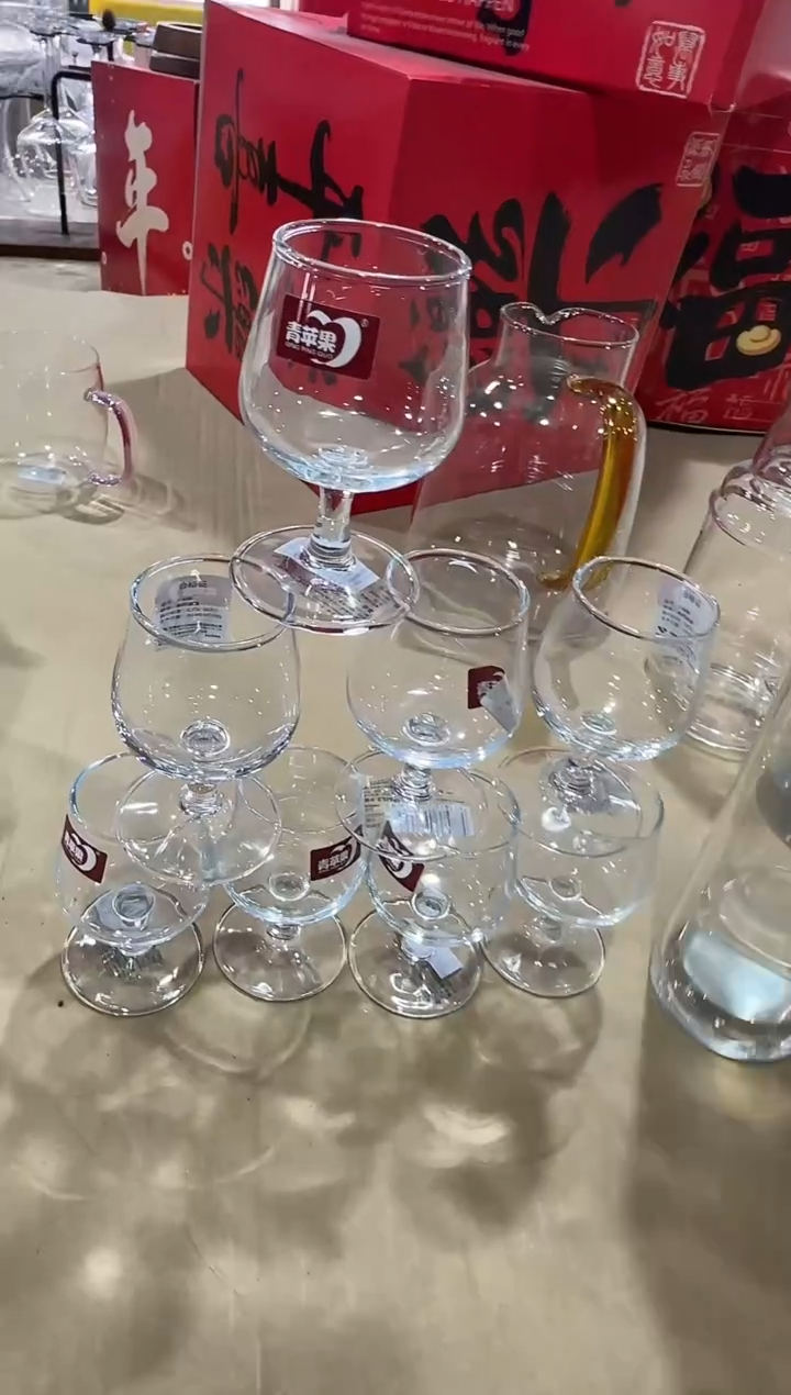 【闪购商品】水晶玻璃无盖款直播专属八只