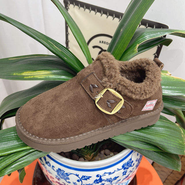 轻职风潮流风雪地靴冬季纯色棉鞋棉靴/毛靴秋冬