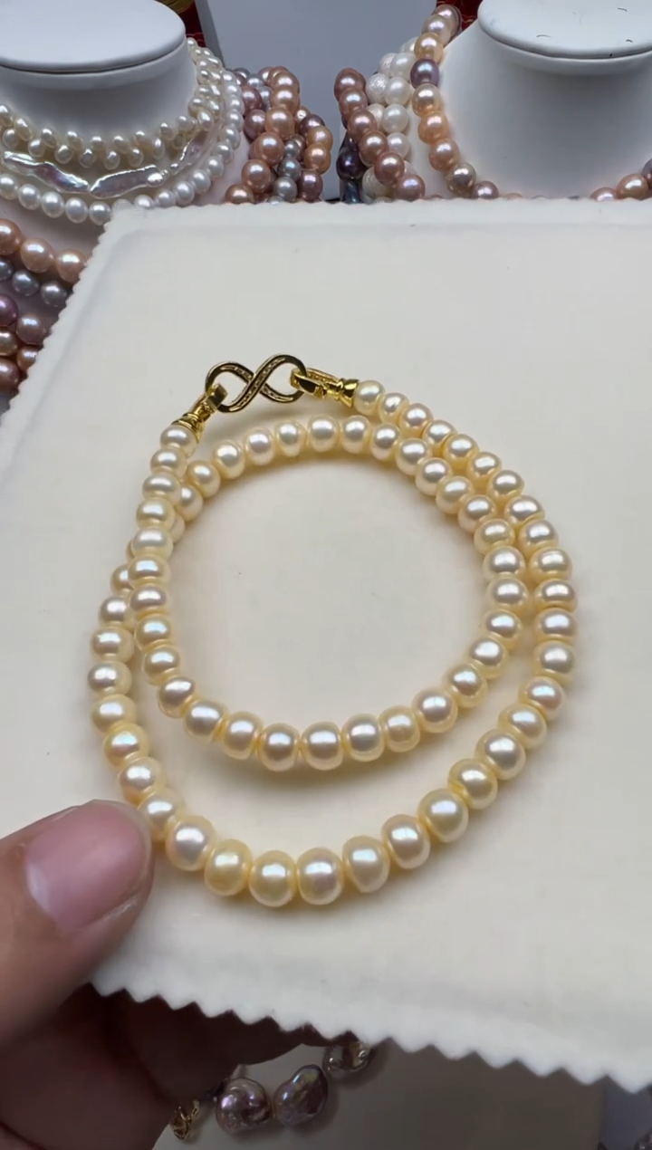 【闪购商品】淡水珍珠颈饰未镶嵌1