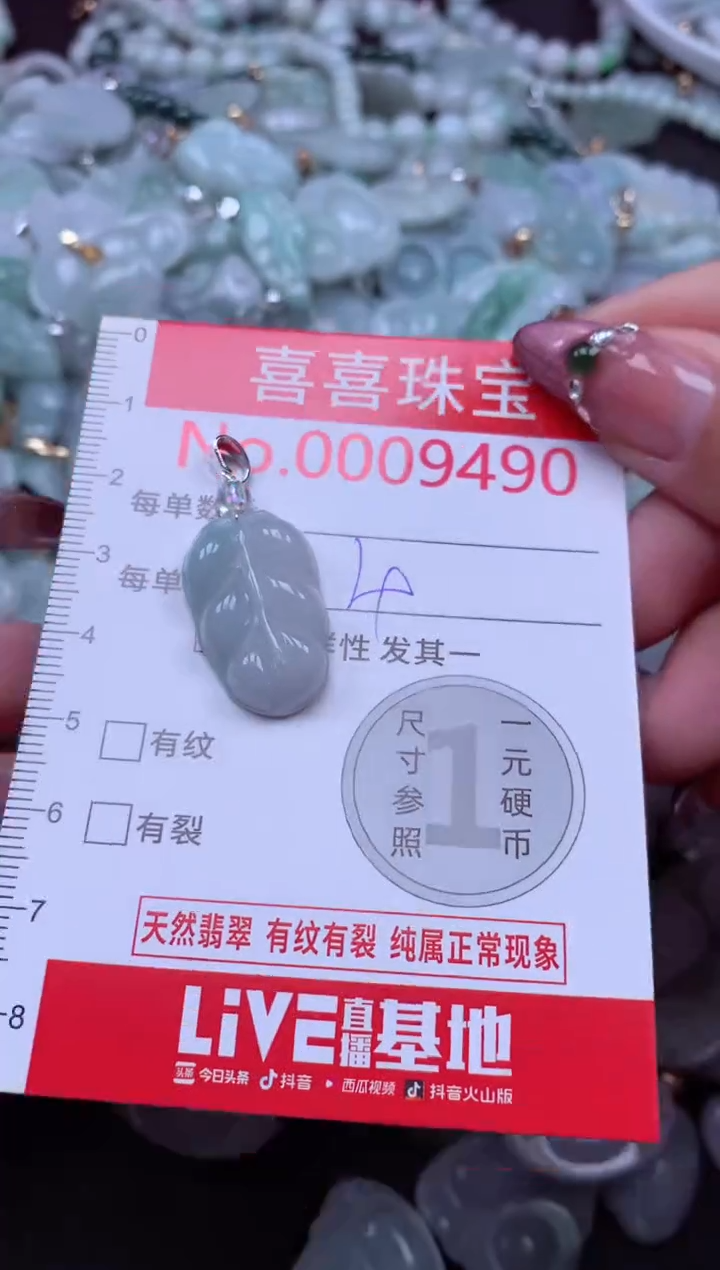 颈饰未镶嵌翡翠9490